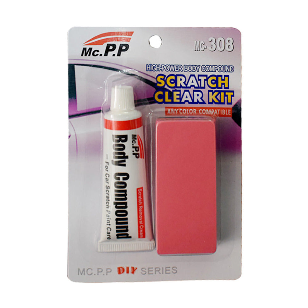 Car Scratch Remover Wax with Scrub