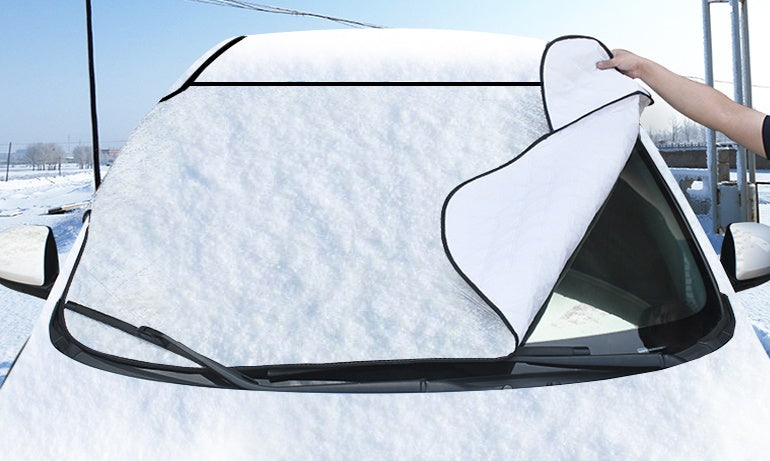 All-Season Windshield Cover - Sun & Frost Protector for Cars