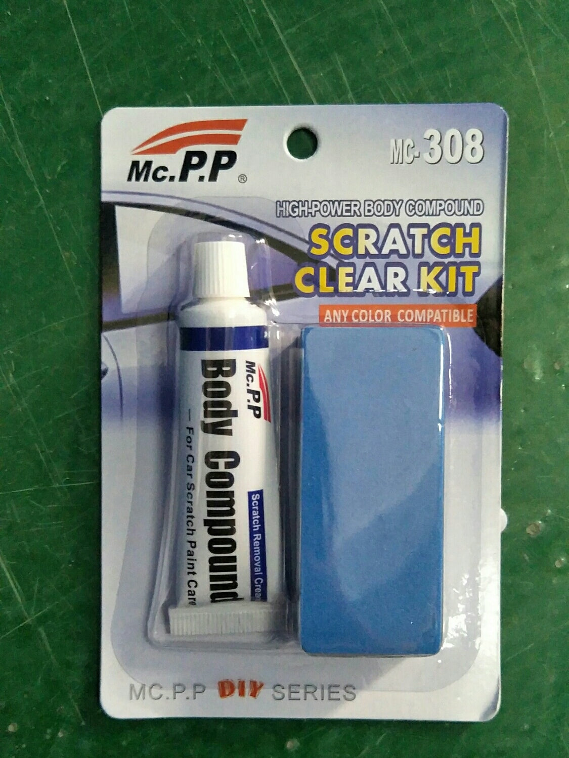 Car Scratch Remover Wax with Scrub