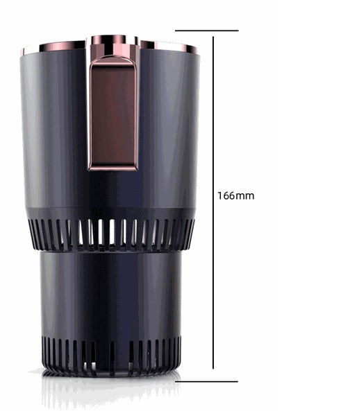 2-in-1 Smart Car Cup Holder – Heats & Chills Drinks with Digital Display