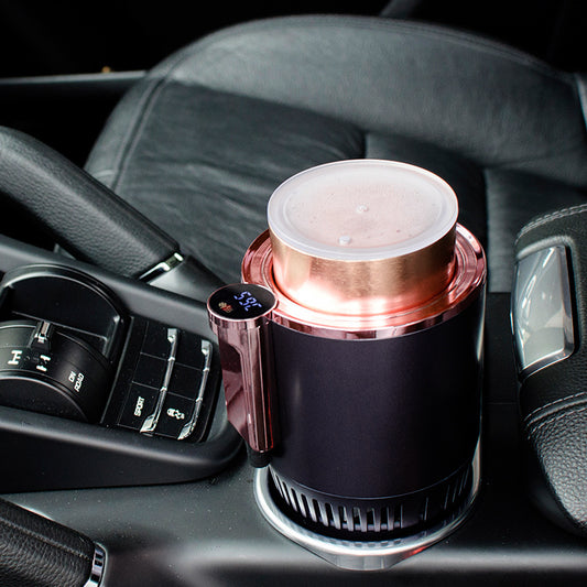 Hot & Cold Smart Car Cup with Digital Temperature Display