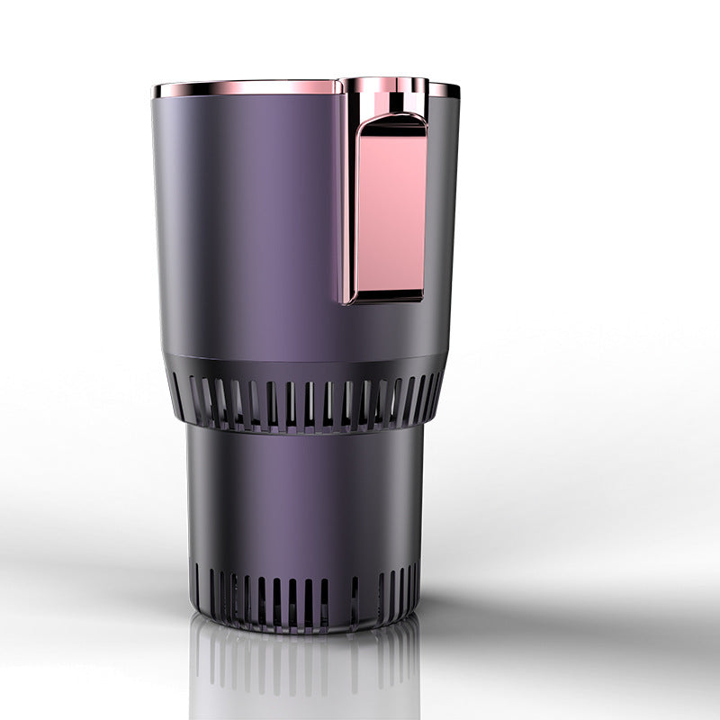 2-in-1 Smart Car Cup Holder – Heats & Chills Drinks with Digital Display