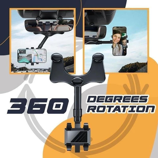 Smart Car Mirror Phone Holder – Hands-Free & Safe