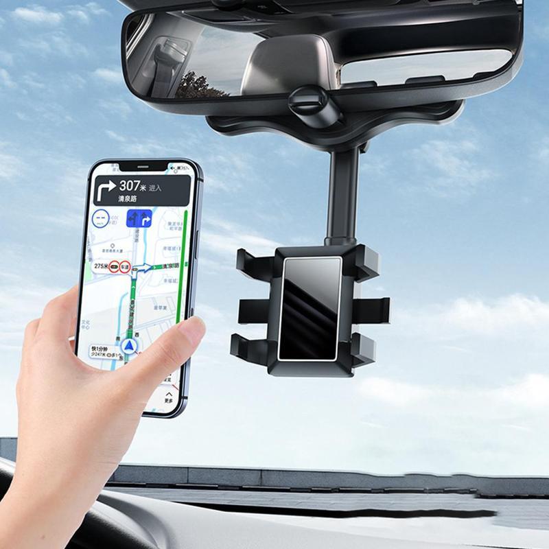 Smart Car Mirror Phone Holder – Hands-Free & Safe